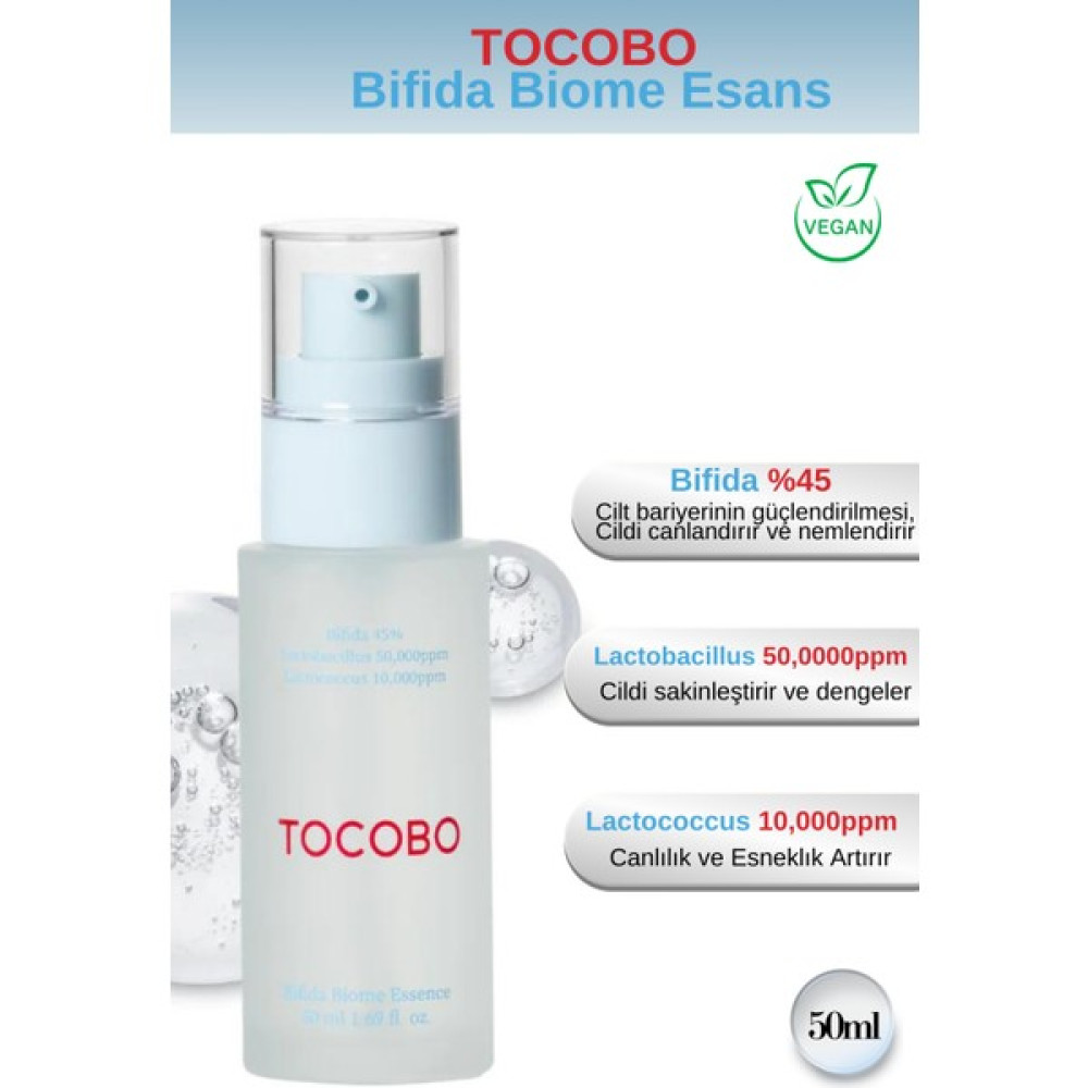 Tocobo Bifida Biome Essence Konsantre Onarıcı Esans 50 ml - TB001 Oto Boyaları Fiyatı