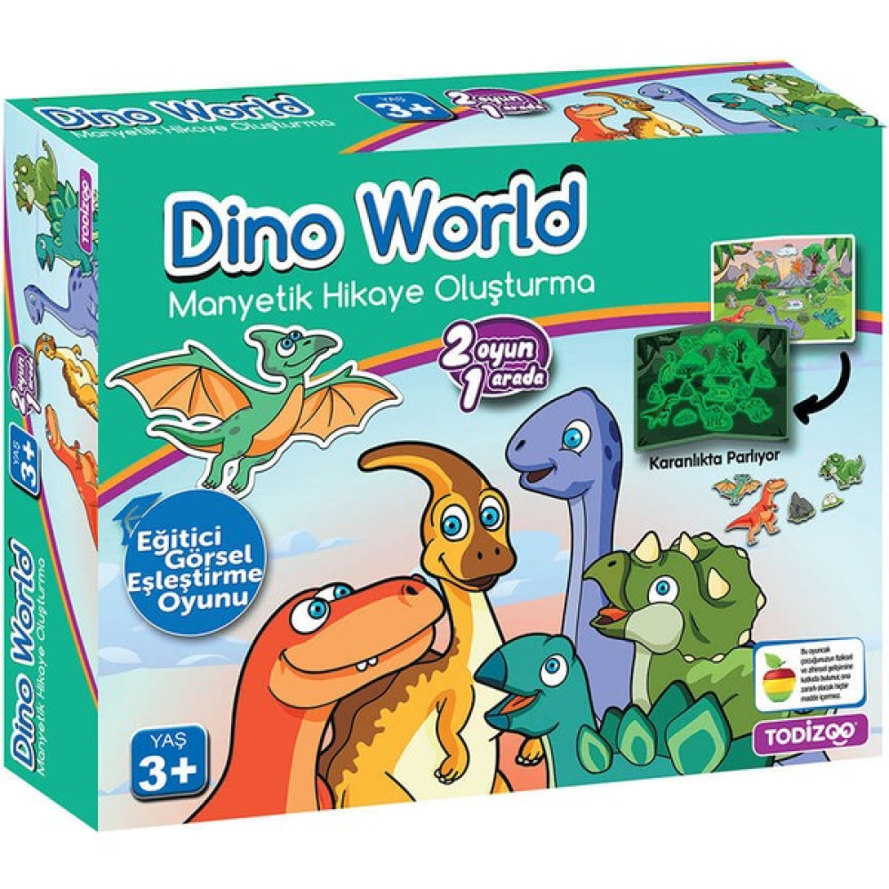 Todizoo Dino World Manyetik Hikaye Oluşturma - Renkli Eğitici Oyuncak Fiyatı