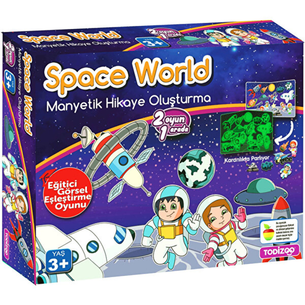 Todizoo Space World Manyetik Hikaye Oluşturma - Renkli Eğitici Oyuncak Fiyatı