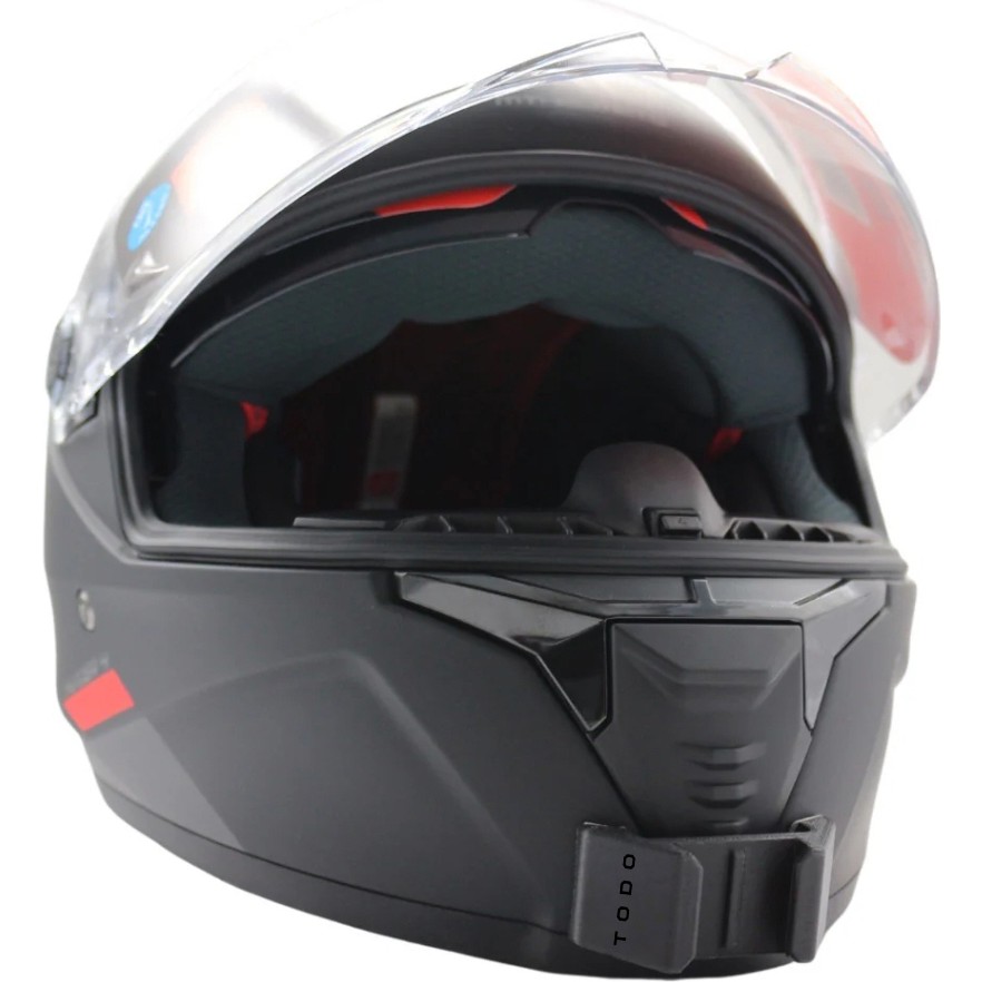 Todo Aksesuar mt Helmets Thunder 4 Uyumlu Orijinal Chinmounts Aksiyon Kamera Çene Bağlantı Aparatı Seti Diğer Fiyatı