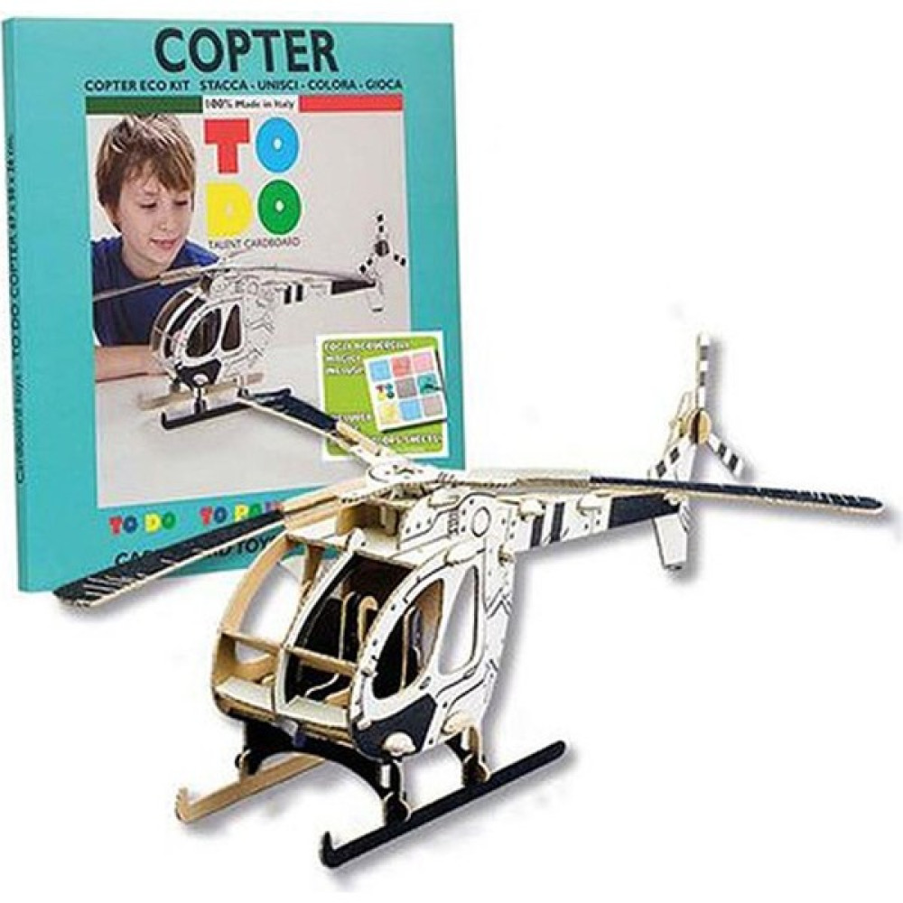 Todo Helikopter - Ahşap Eğitici Oyuncak Fiyatı