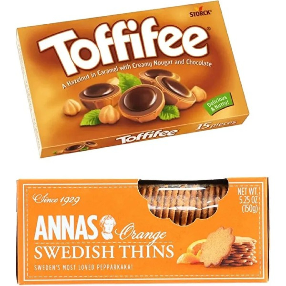 Toffifee + Annas Orange Thins 2'li Paket - 275 gr Çikolata ve Gofret Fiyatı