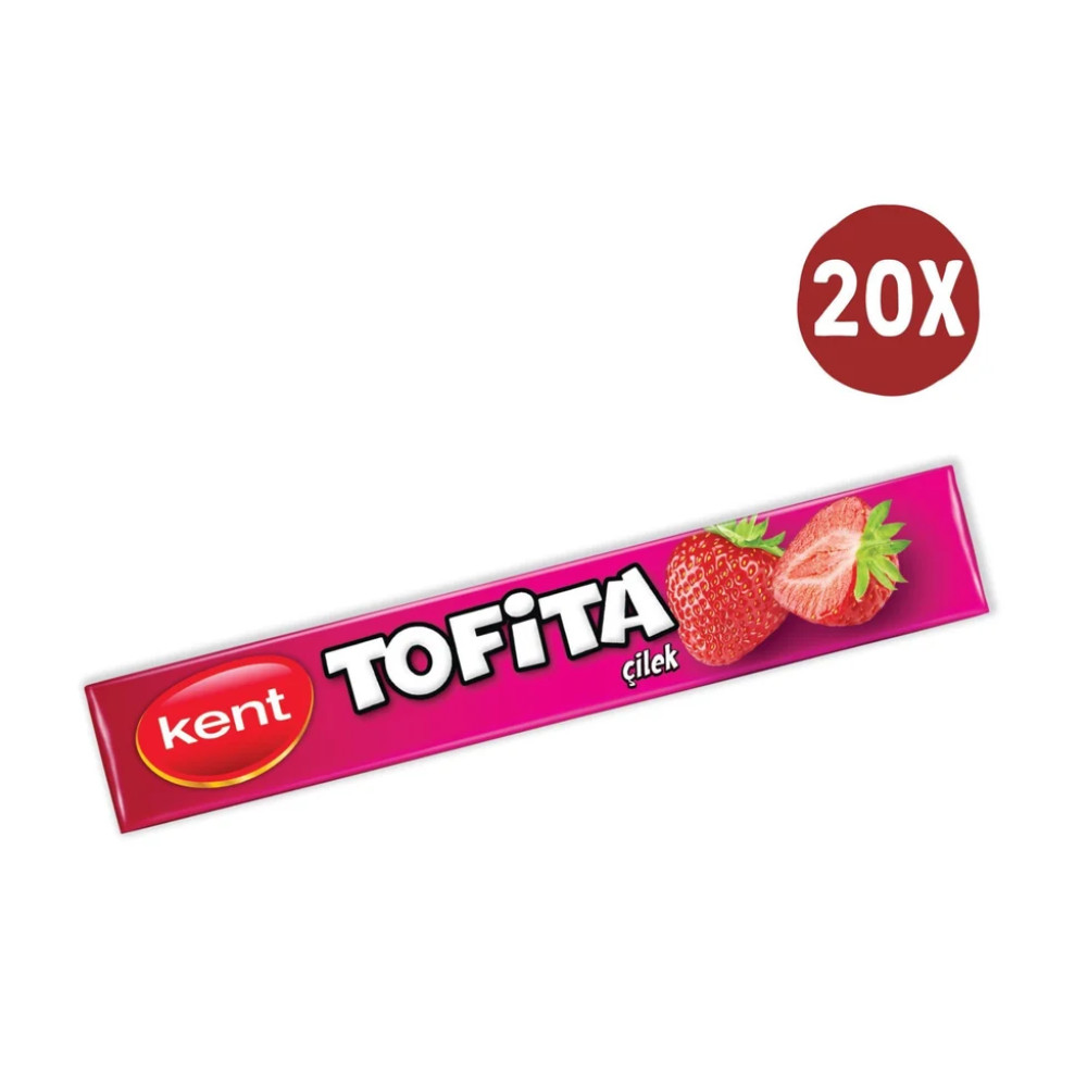 Tofita Çilek 47gr Şekerleme 20'li Paket Şekerleme Sakız Fiyatı