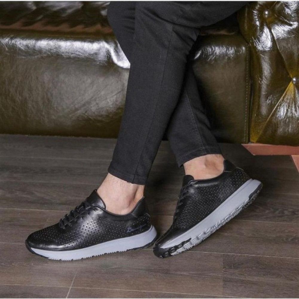 Togga 2135 A F20 Esnek Taban Comfort Günlük Sneakers Erkek Deri Spor Ayakkabı Siyah Erkek Günlük Ayakkabıları Fiyatı