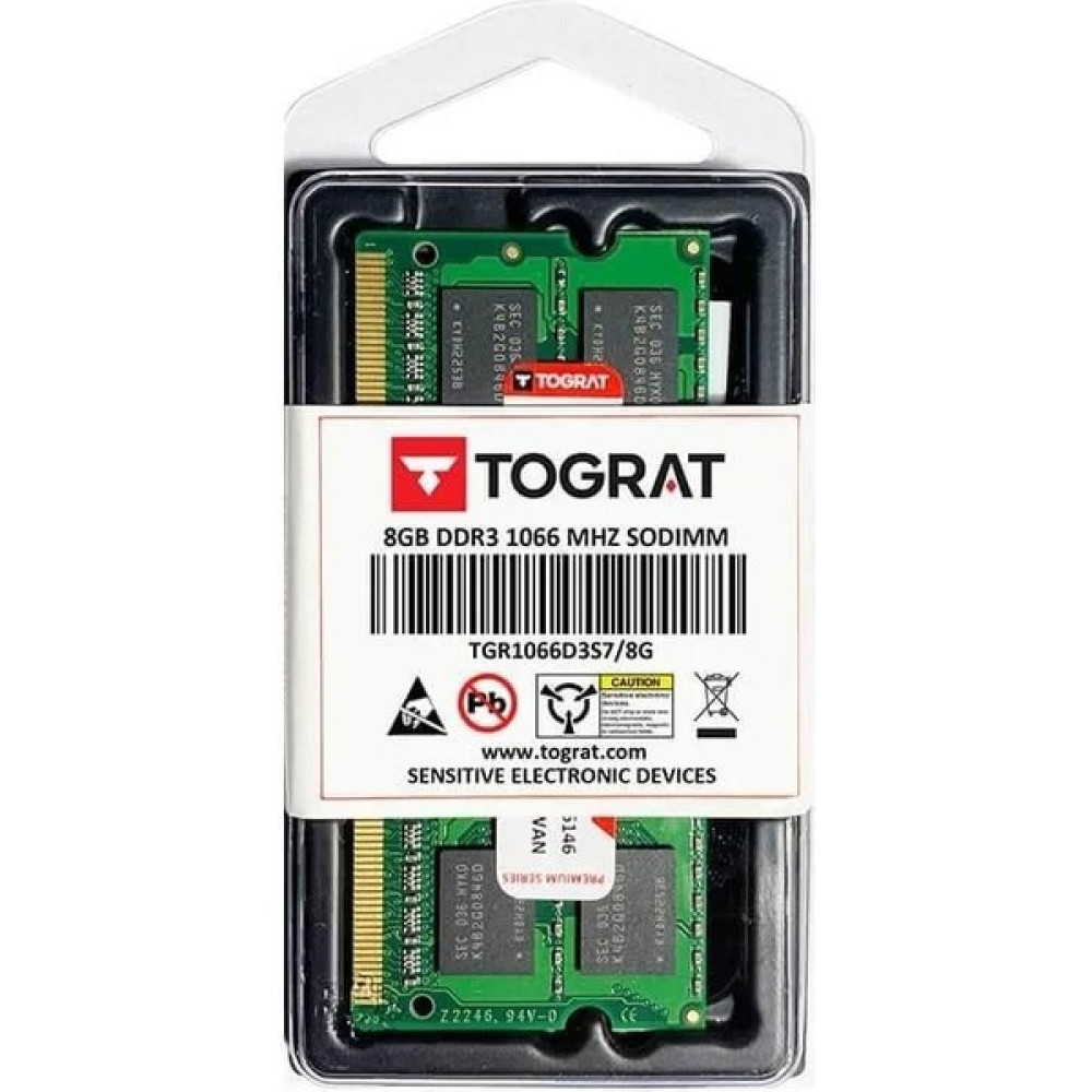 Tograt 8gb Ddr3 1066 Mhz Notebook Ram Bellek - TGR1066D3S7/8G - 1.5V RAM Bellekler Fiyatı
