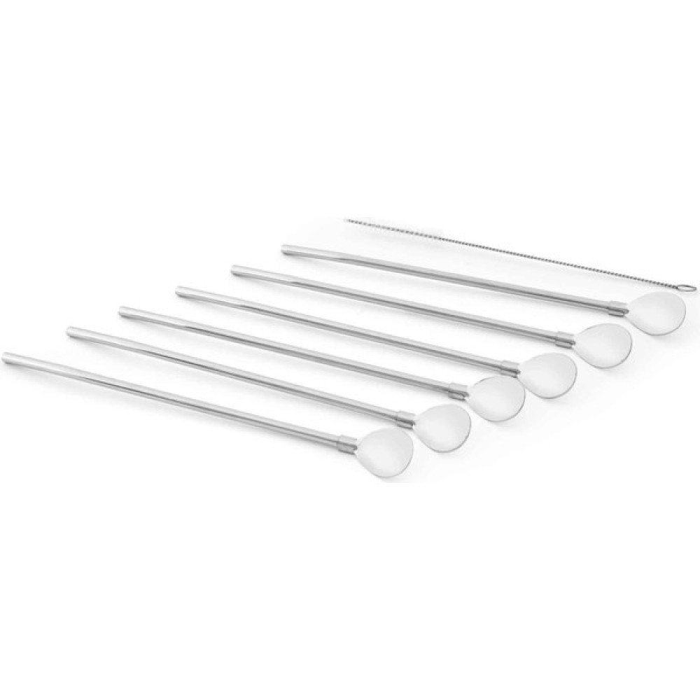 Tohana 6 Parça Çelik Kaşık&pipet Seti - Gri Çatal / Kaşık / Bıçak Takımları Fiyatı