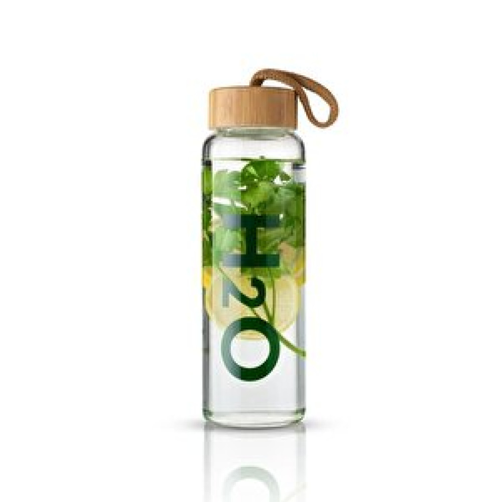 Tohana H2o Bambu Kapaklı Cam Matara 800 Ml - H2o75176 Matara Fiyatı