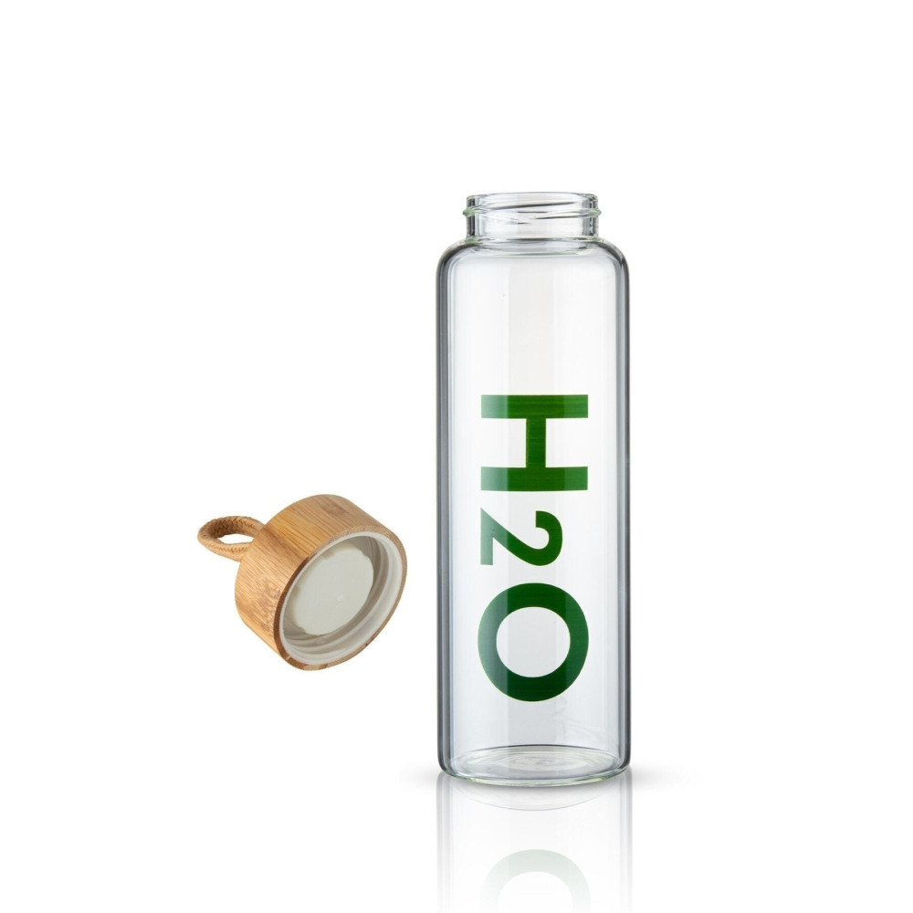 Tohana H2o Bambu Kapaklı Cam Matara 800ml Suluk Fiyatı