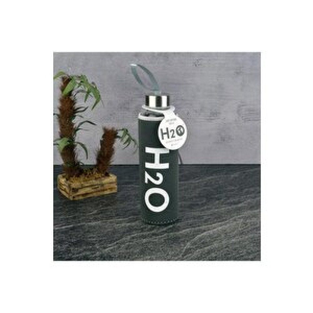 Tohana H2o Kılıflı Cam Matara 500 Ml Gri - H2o87502 Matara Fiyatı