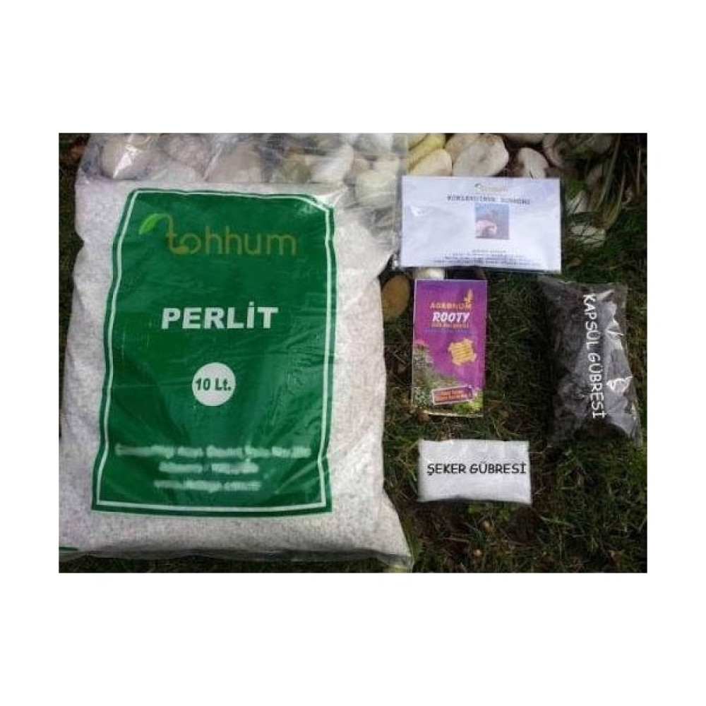 Tohhum Perlit + Köklendirme Gübresi 1 kg + Besin Gübre Fiyatı