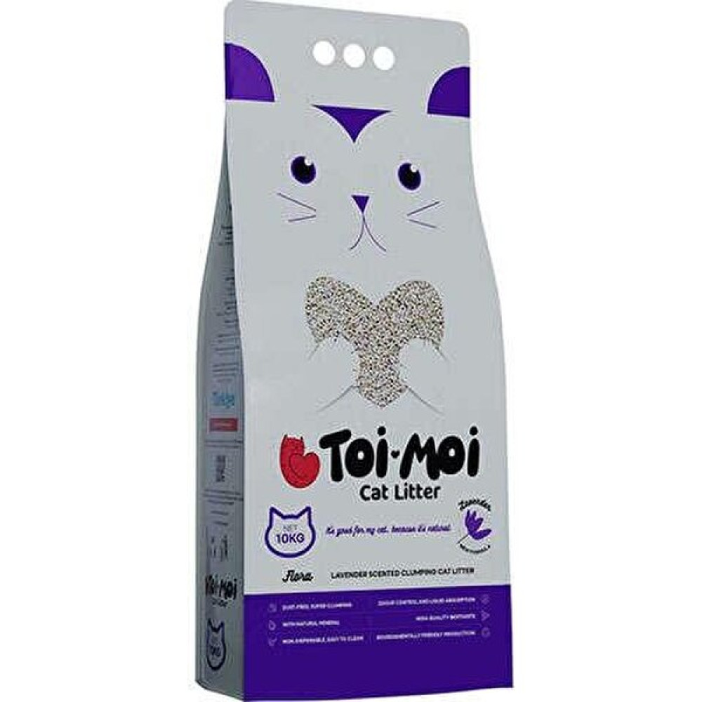 Toi Moi Flora Lavanta Sodyum Bentonit Kedi Kumu 10 kg Evcil Hayvan Ürünleri Fiyatı