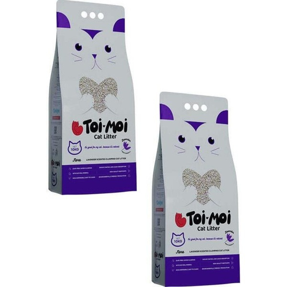 Toi Moi Flora Lavanta Sodyum Bentonit Kedi Kumu 10 kg (2 Adet) Evcil Hayvan Ürünleri Fiyatı