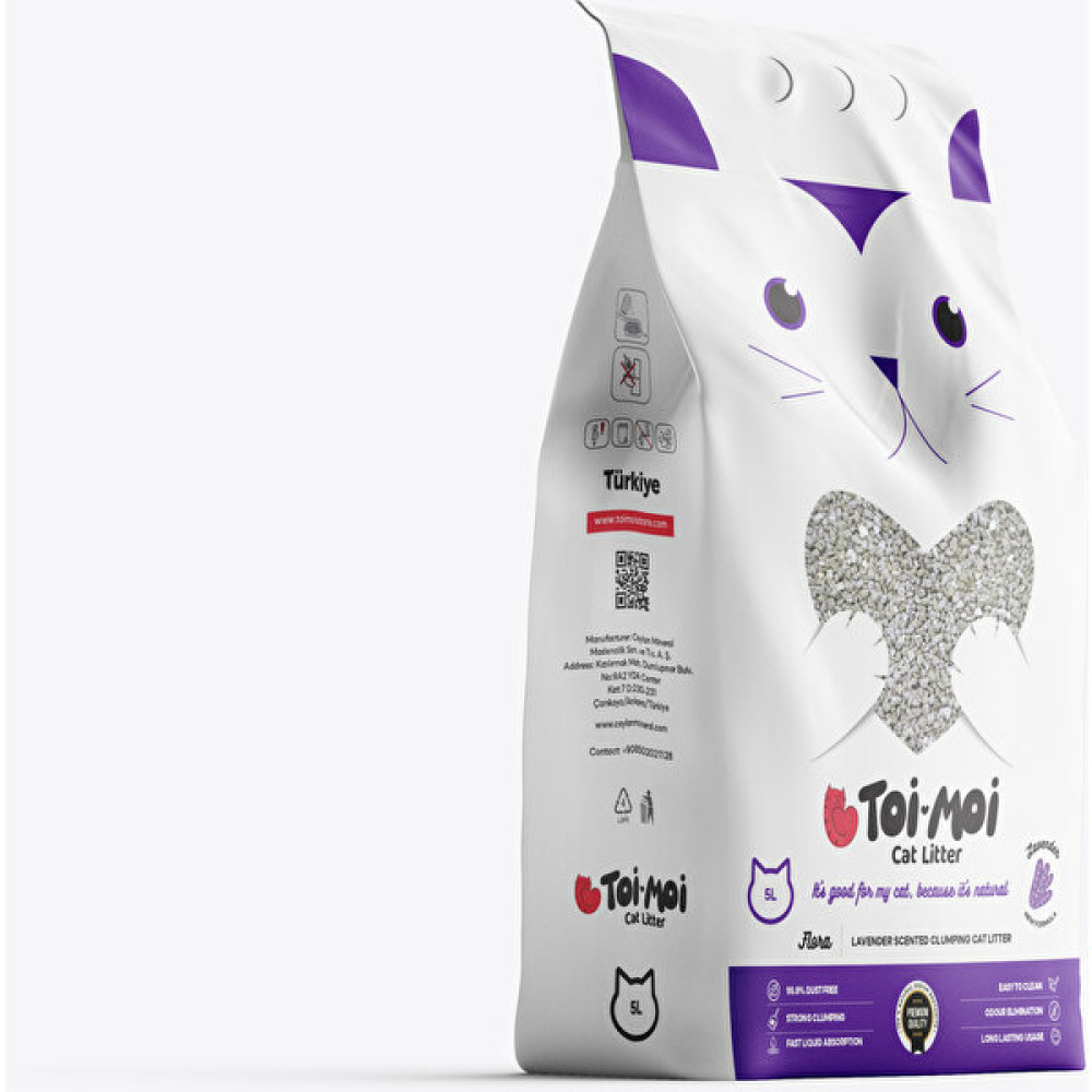 Toi Moi Lavanta Kokulu Sodyum Bentonit Kedi Kumu 5 L Evcil Hayvan Ürünleri Fiyatı