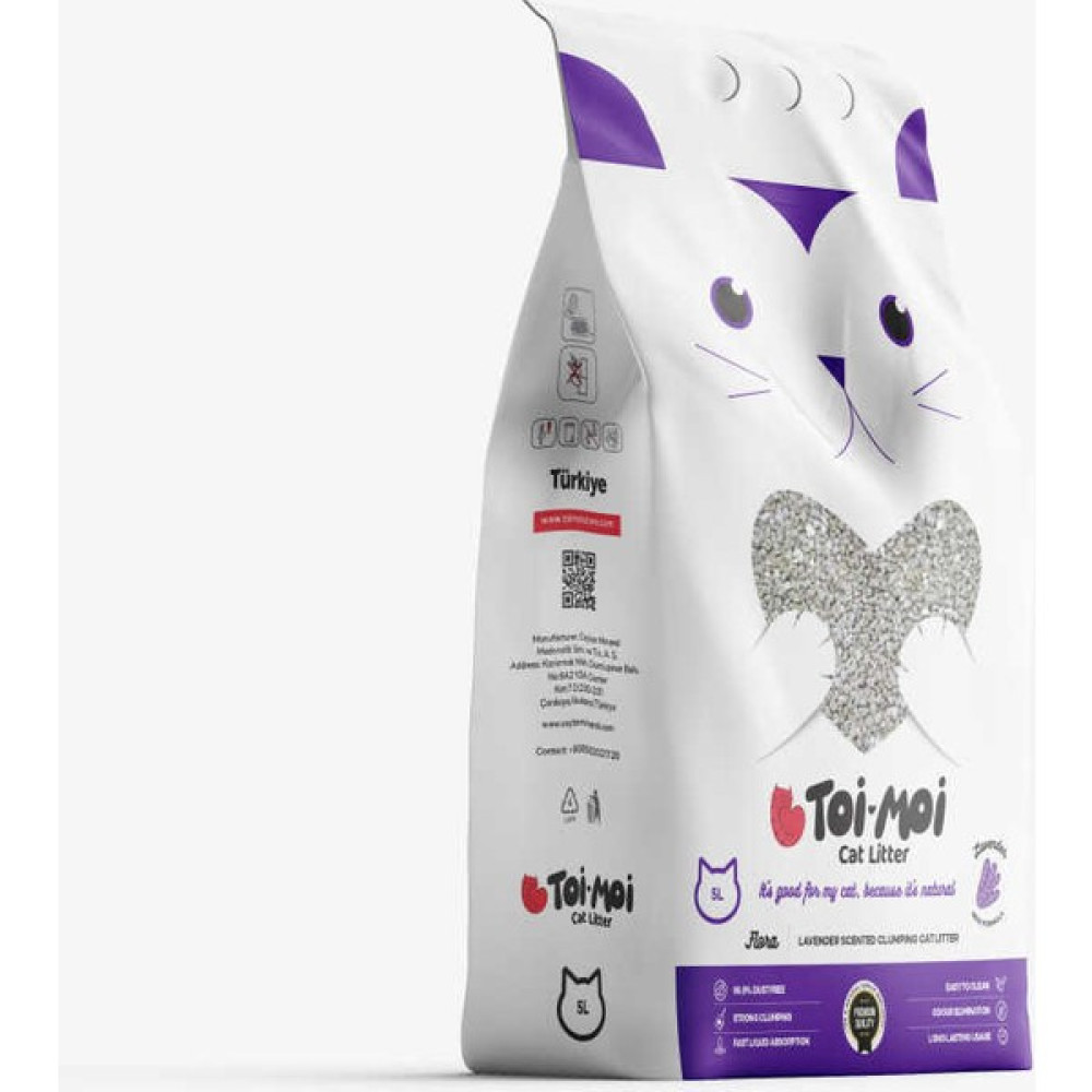 Toi Moi Lavanta Kokulu Sodyum Bentonit Kedi Kumu 5 lt Evcil Hayvan Ürünleri Fiyatı