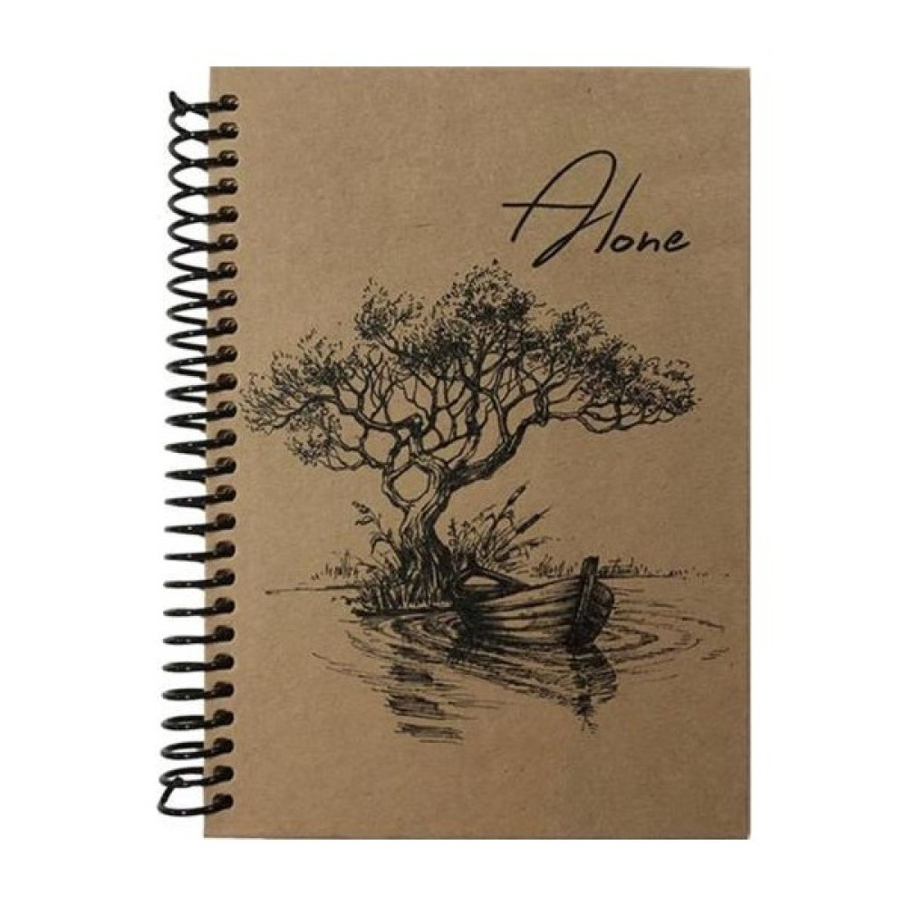 Tokaç Kraft Spiralli Defter 80 Yaprak Kareli 16 x 23 cm Defter Fiyatı