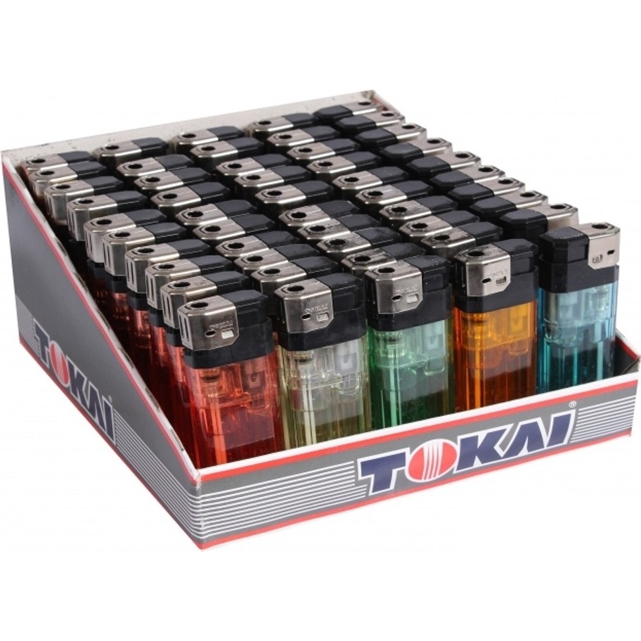 Tokai Manyetolu Elektronik Çakmak 50'Li Paket Rüzgar Geçirmez Özellikte Plastik Malzeme Diğer Fiyatı