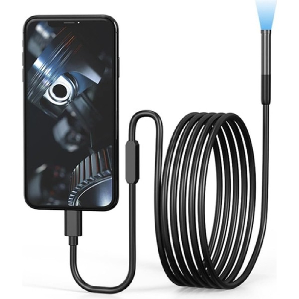 Tokurtech Ios-Iphone ve Android Uyumlu Yılan Endoskop Kamera Full Hd 10 mt Su Geçirmez Ledli Sert Kablo 8 mm Oto Boyaları Fiyatı