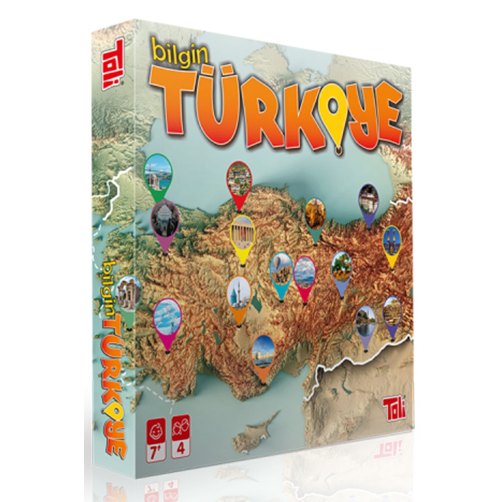 Toli Games Bilgin Türkiye Zeka Oyunu Eğitici Oyuncak Fiyatı
