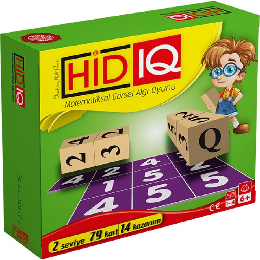 Toli Games Hid Iq Matematiksel Görsel Algı ve Zeka Oyunu Oyun & Hobi Fiyatı