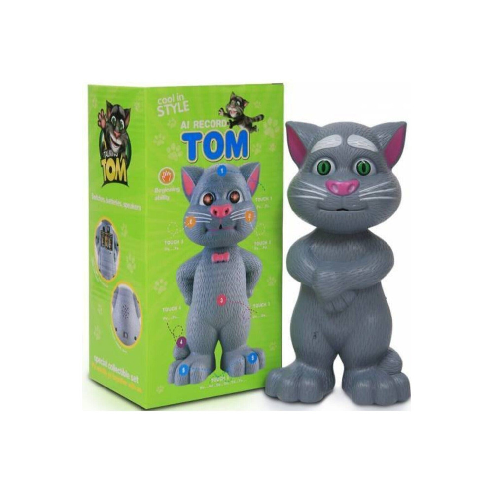 TOM CAT Kararlı Konuşan Kedi Tom Ses Kaydeden Müzikli 23 Cm Aksiyon Figürleri Fiyatı