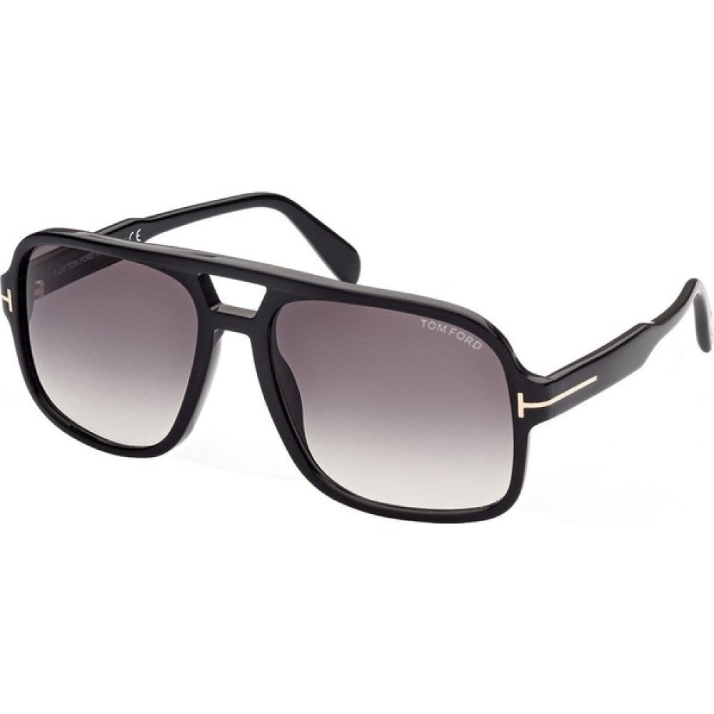 Tom Ford Falconer-02 (FT0884-01B) 60 Erkek Güneş Gözlüğü - Siyah - Gri Unisex Güneş Gözlükleri Fiyatı