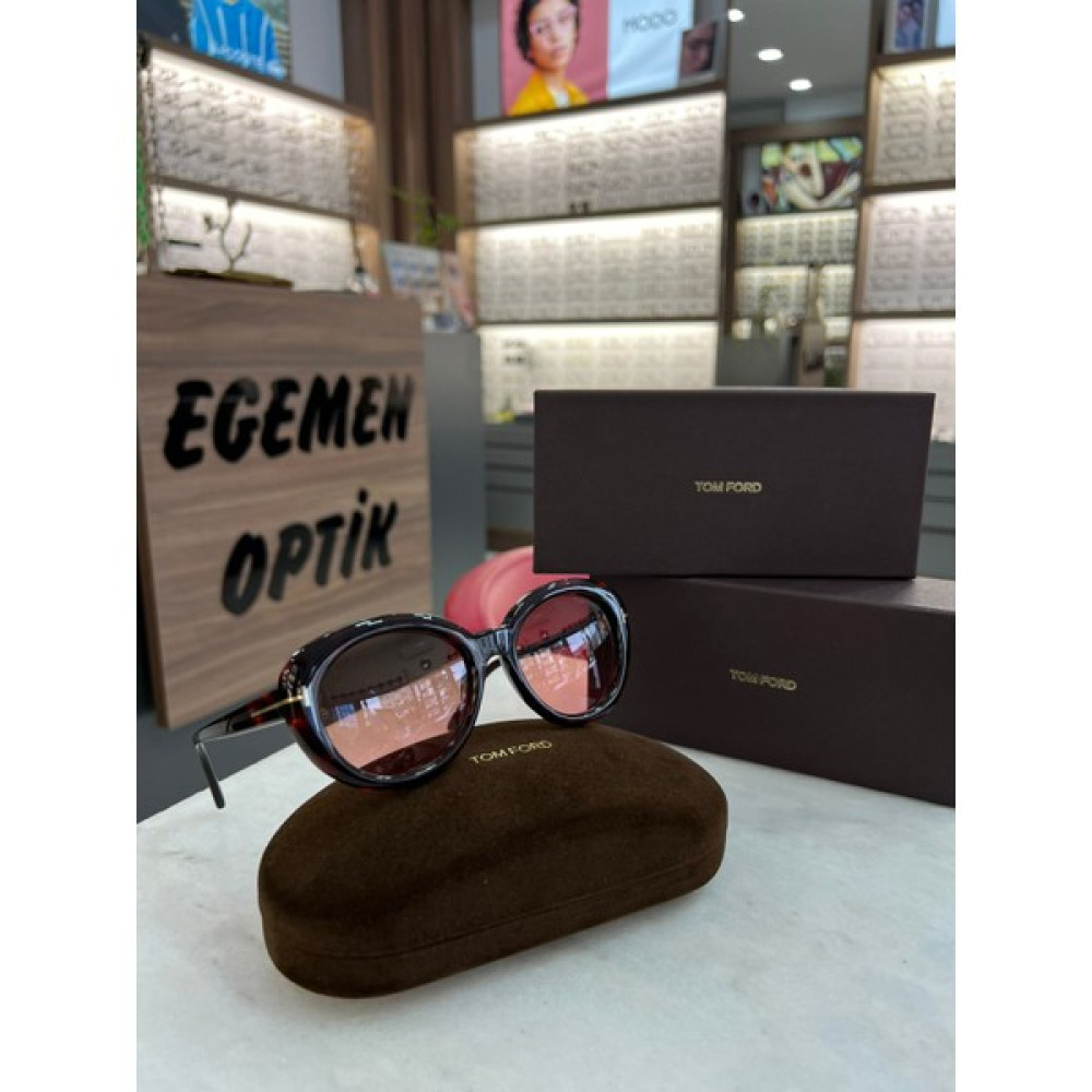 Tom Ford TF1009 54B Lily-02 Güneş Gözlüğü - Kahverengi Kadın Güneş Gözlükleri Fiyatı