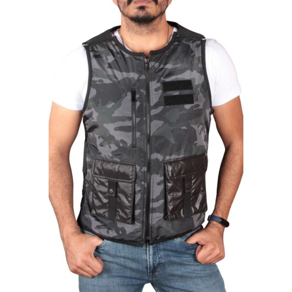 Tom Free Denim Giyim Erkek Kamuflaj Spor Yelek Erkek Yelek Fiyatı