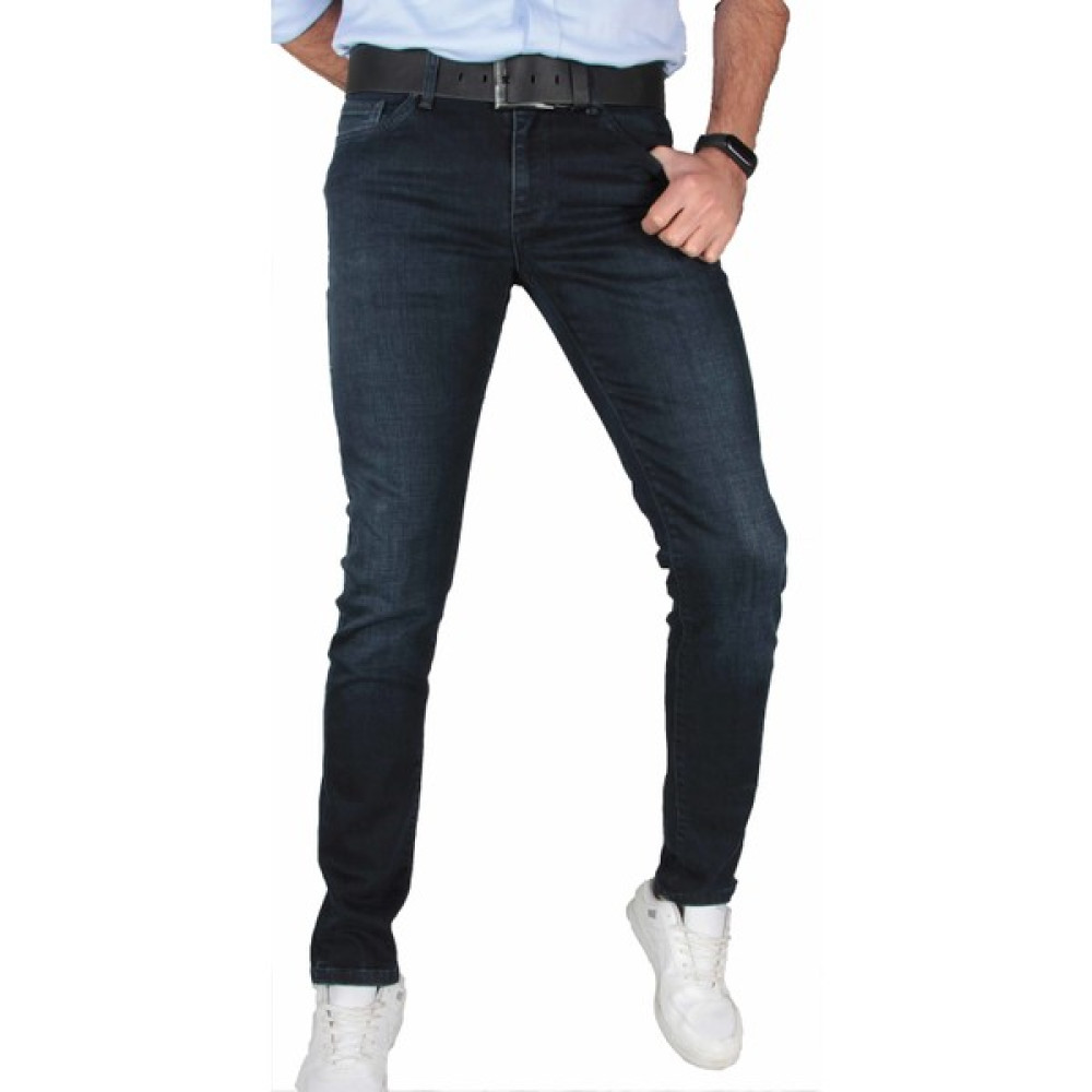 Tom Free Store Erkek Likralı Rahat Kalıp Koyu Lacivert Kot Pantolon Erkek Jeans / Kot Pantolon Fiyatı