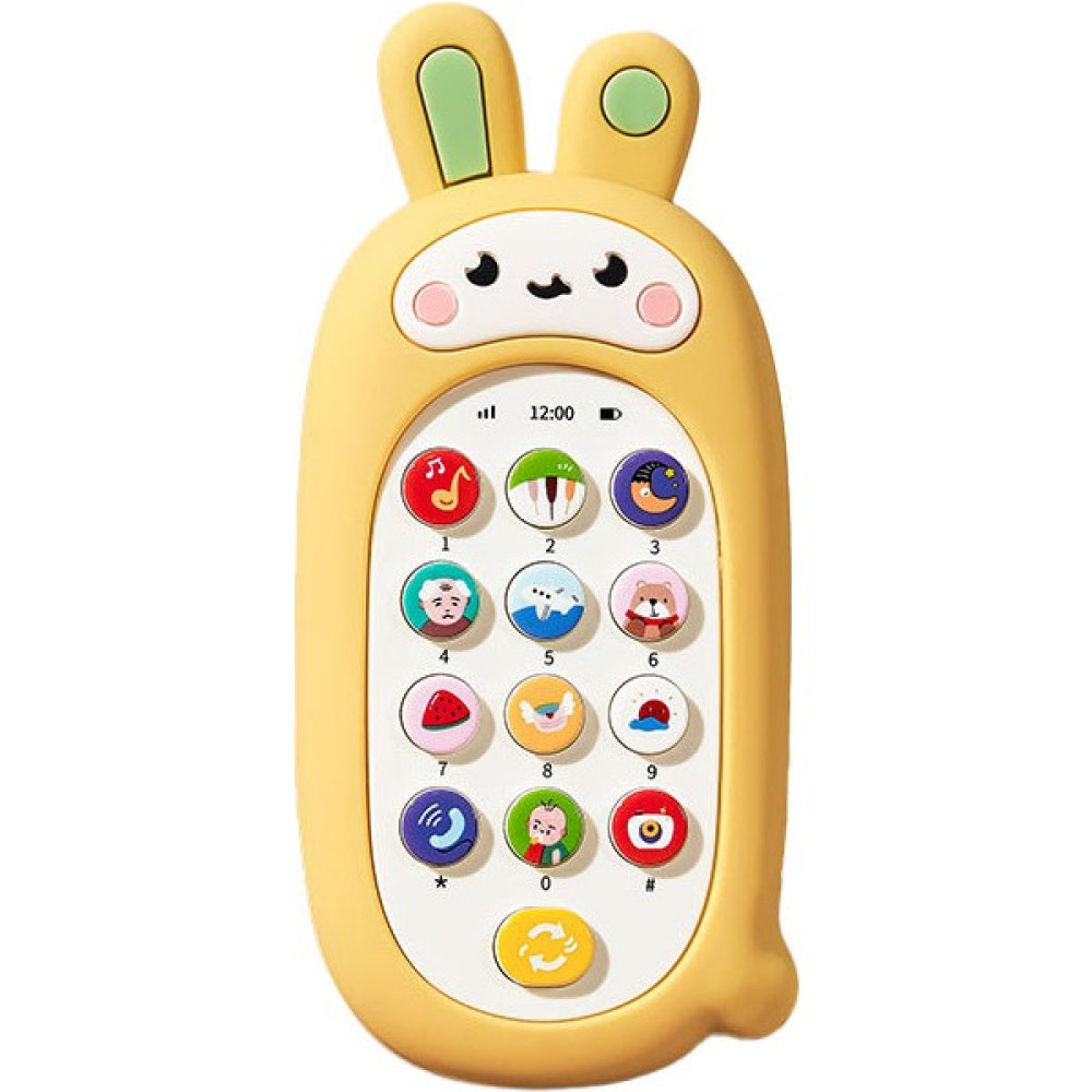 Tom Müzikli Telefonu Sökmek Için Çiğnenebilen Silikon Kapaklı Cep Telefonu Oyuncağı (Yurt Dışından) - Sarı - 3 - 12 Yaş Oto Boyaları Fiyatı