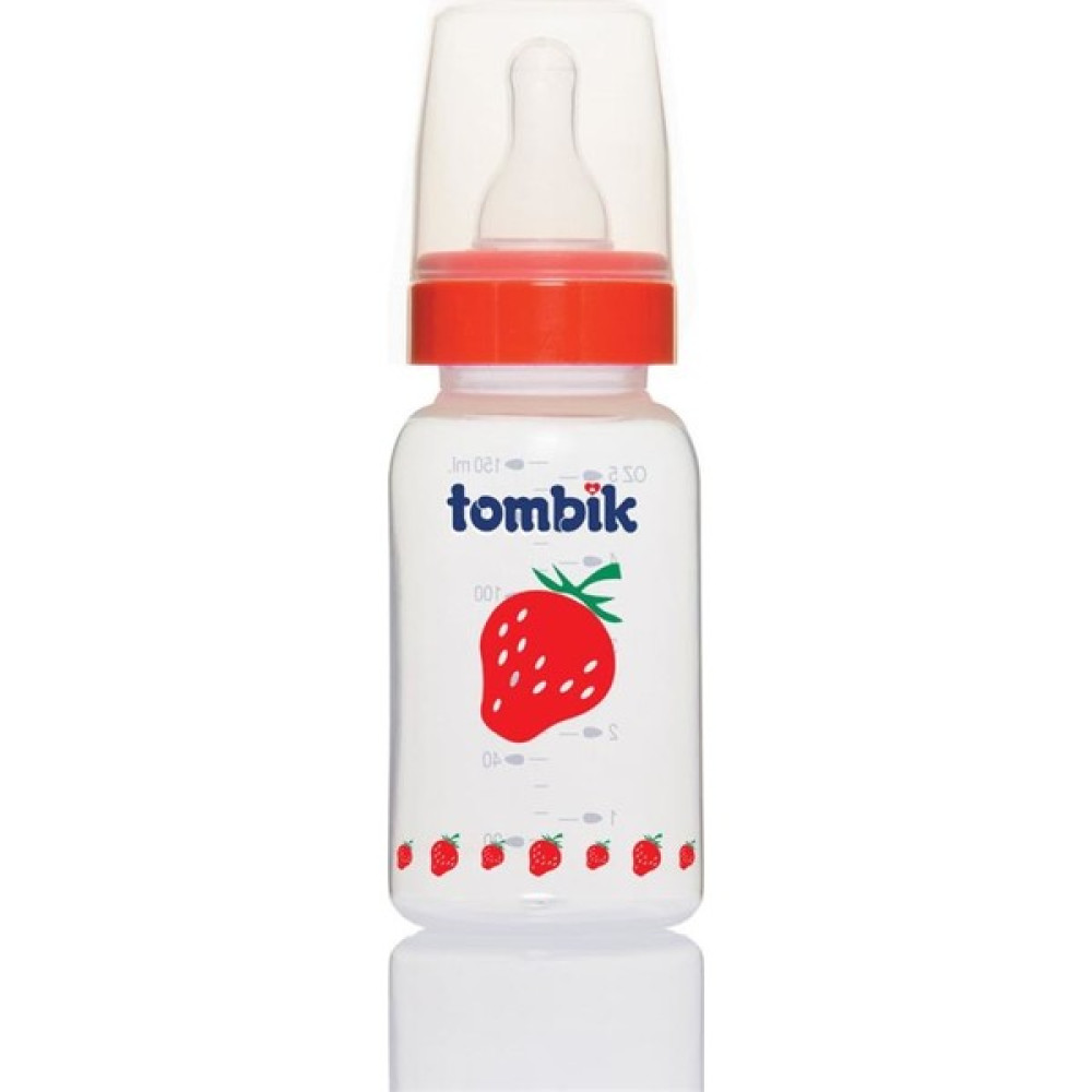 Tombik Meyve Desenli PP Biberon 150 ML (%0 BPA) / Çilek Biberon Fiyatı