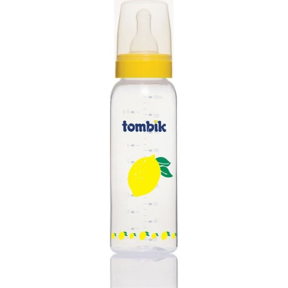 Tombik Meyve Desenli PP Biberon 250 ML (%0 BPA) / Limon Biberon Fiyatı