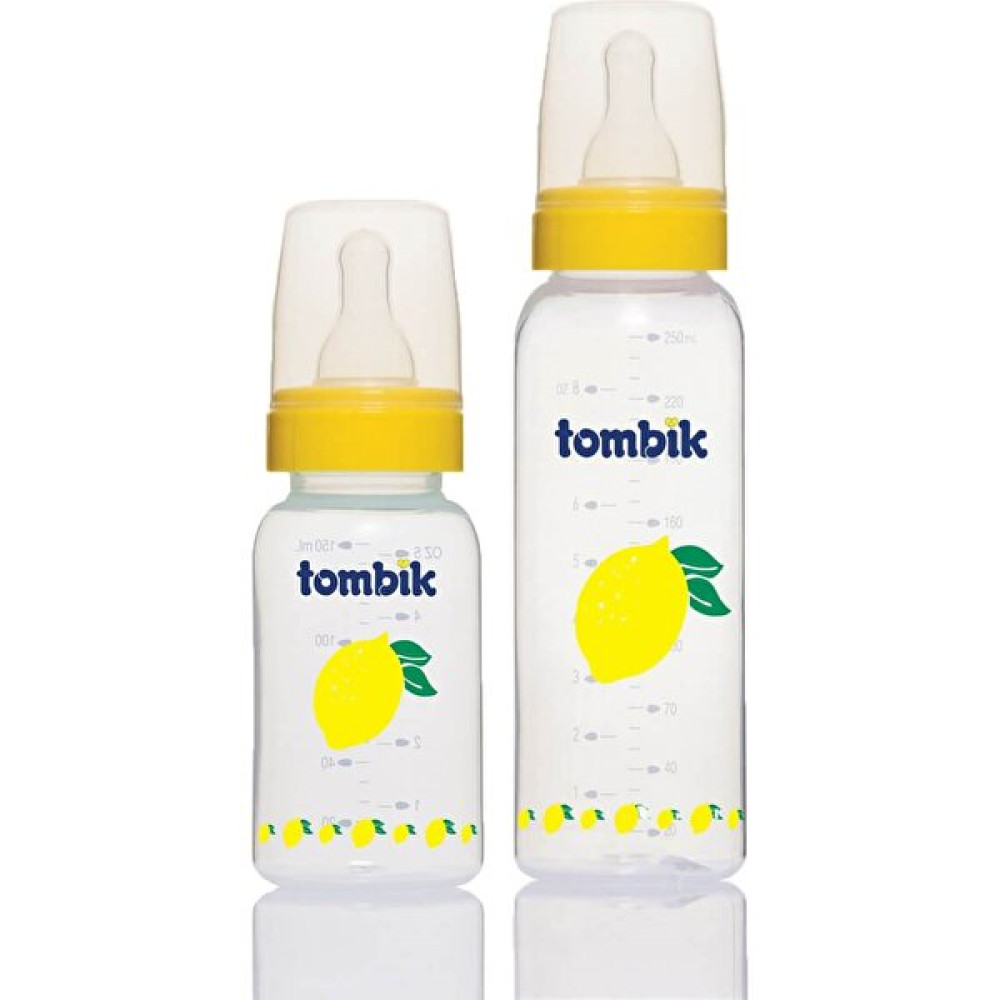 Tombik Meyve Serisi İkili Pp Biberon Seti 150 ml + 250 ml / Limon - Sarı Biberon Fiyatı