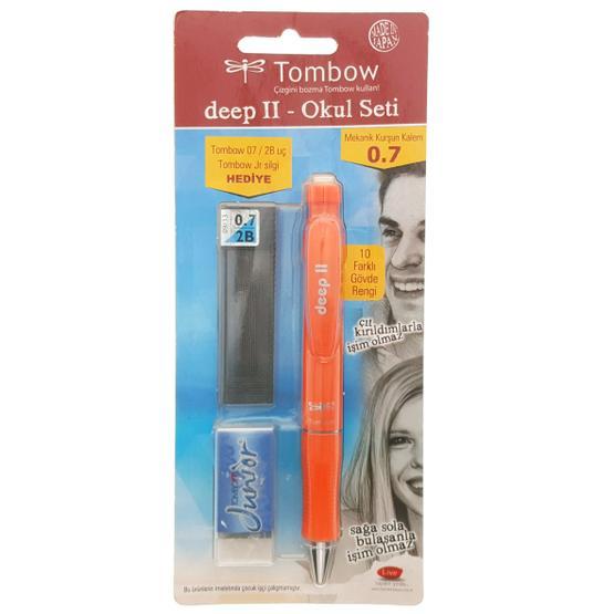 Tombow 138151 Deep II Turuncu 0.7 mm Kalem Seti