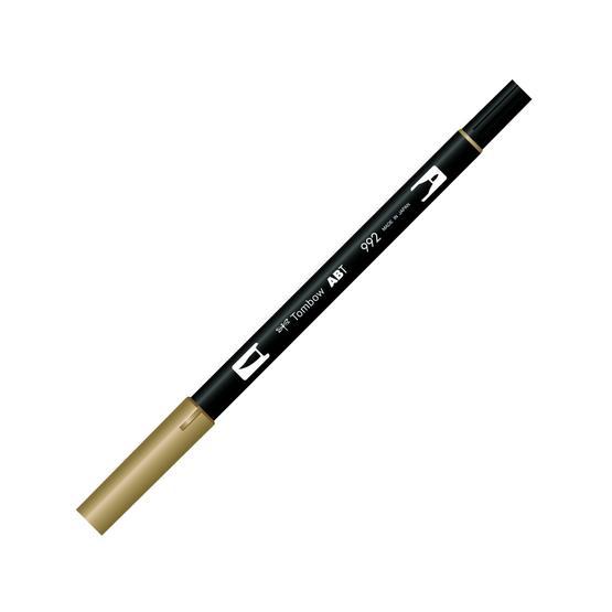 Tombow Dual Brush Pen 992 Sand Grafik Çizim Kalemi