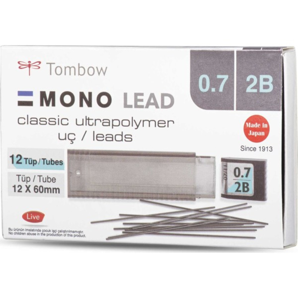 Tombow Min 07 2B 12'li Paket - 12 Adet Kurşun Kalem Ucu (Min) Fiyatı