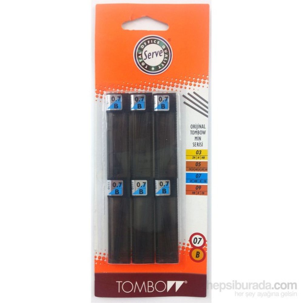 Tombow Min 0.7mm B 6'lı Blister Oto Boyaları Fiyatı