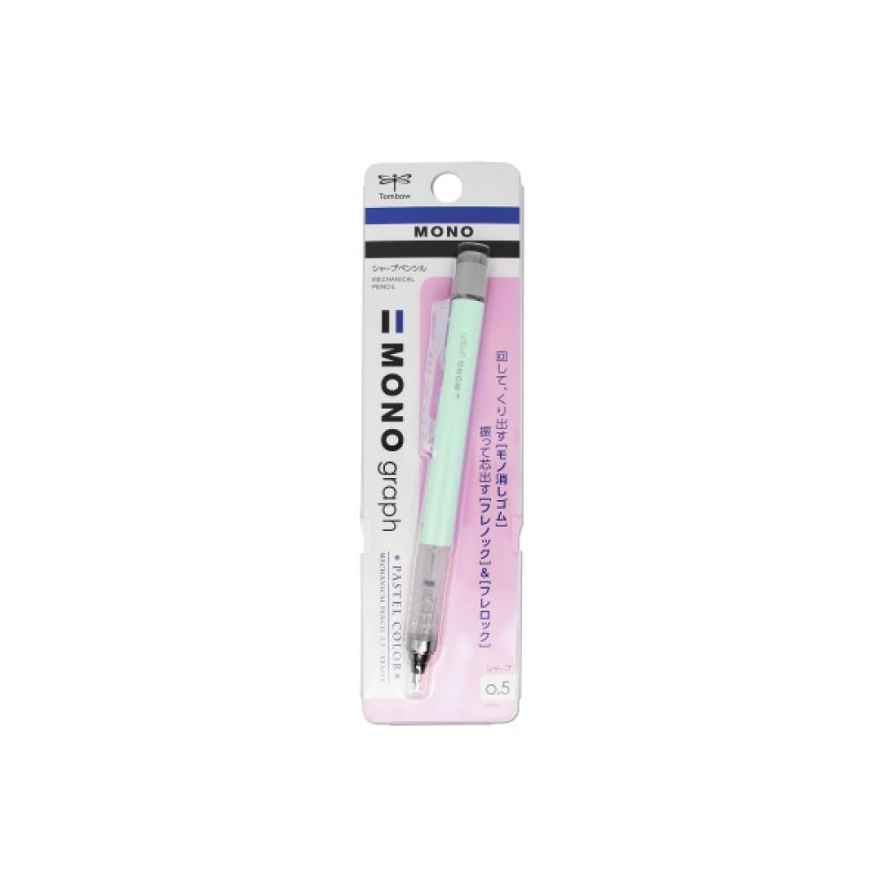 Tombow Mono DPA136C Graph Pastel 0,5 mm Blisterli Nane Yeşili Mekanik Kurşun (Versatil) Kalem Fiyatı