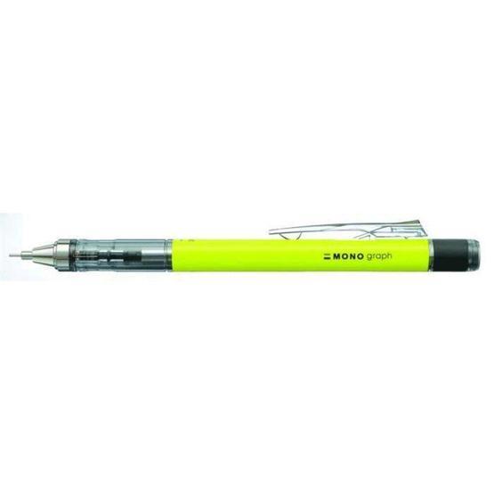 Tombow Mono Graph Neon Sarı 0,7 mm Mekanik Kurşun Kalem