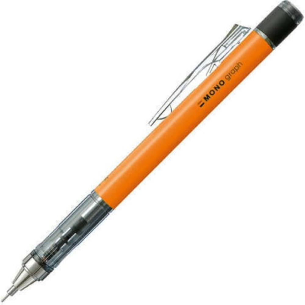 Tombow Neon Turuncu Mono Graph Versatil Kalem 0.5 mm Mekanik Kurşun (Versatil) Kalem Fiyatı