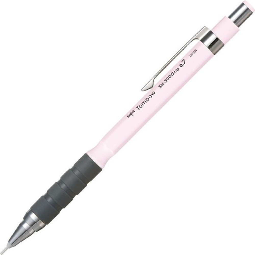Tombow SH-300 Grip Pastel Mekanik Uçlu Versatil-Kurşun Kalem 0.7 mm Sakura Pembe Mekanik Kurşun (Versatil) Kalem Fiyatı