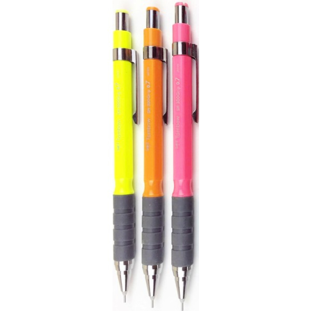 Tombow SH-300 Grip Uçlu Kalem Seti 0,7 mm 3'lü Mekanik Kurşun (Versatil) Kalem Fiyatı