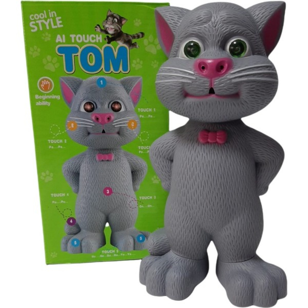TomCat Konuşan Kedi Tom Ses Kaydeden Müzikli 23 cm Talking Tom Cat Oyuncak Fiyatı