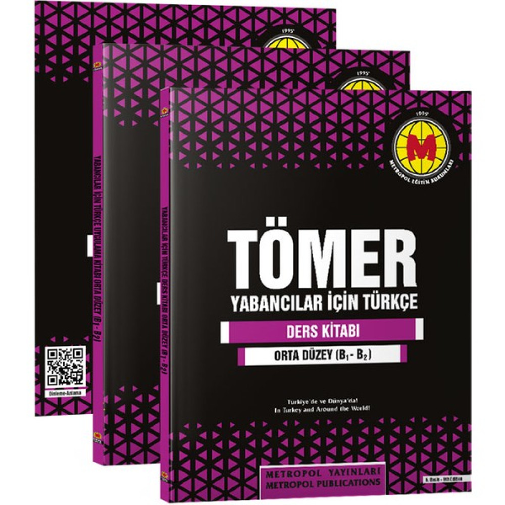 TÖMER Yabancılar İçin Türkçe Öğretim Seti 2 - B1 B2 Tüm Dersler Fiyatı