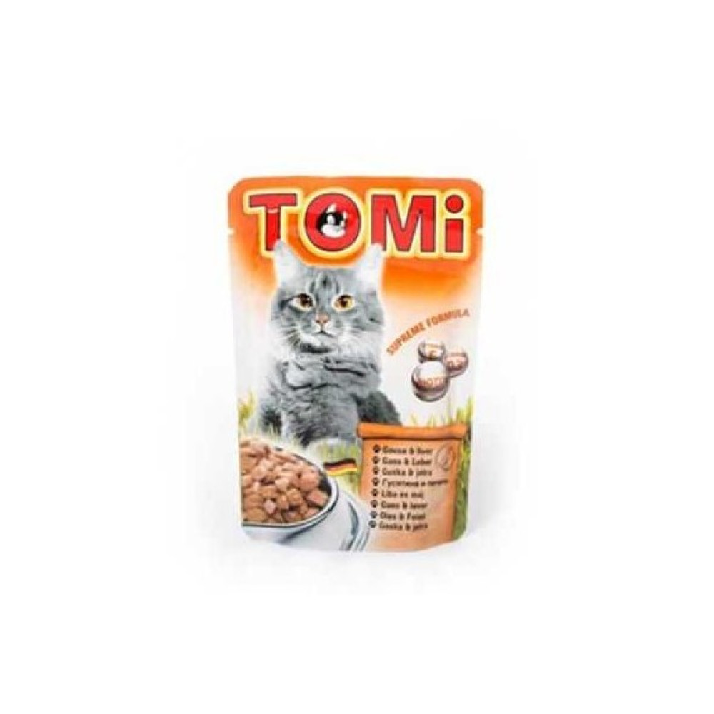 Tomi Kazlı Ve Ciğerli Yetişkin Pouch Kedi Konservesi 100 Gr Evcil Hayvan Ürünleri Fiyatı
