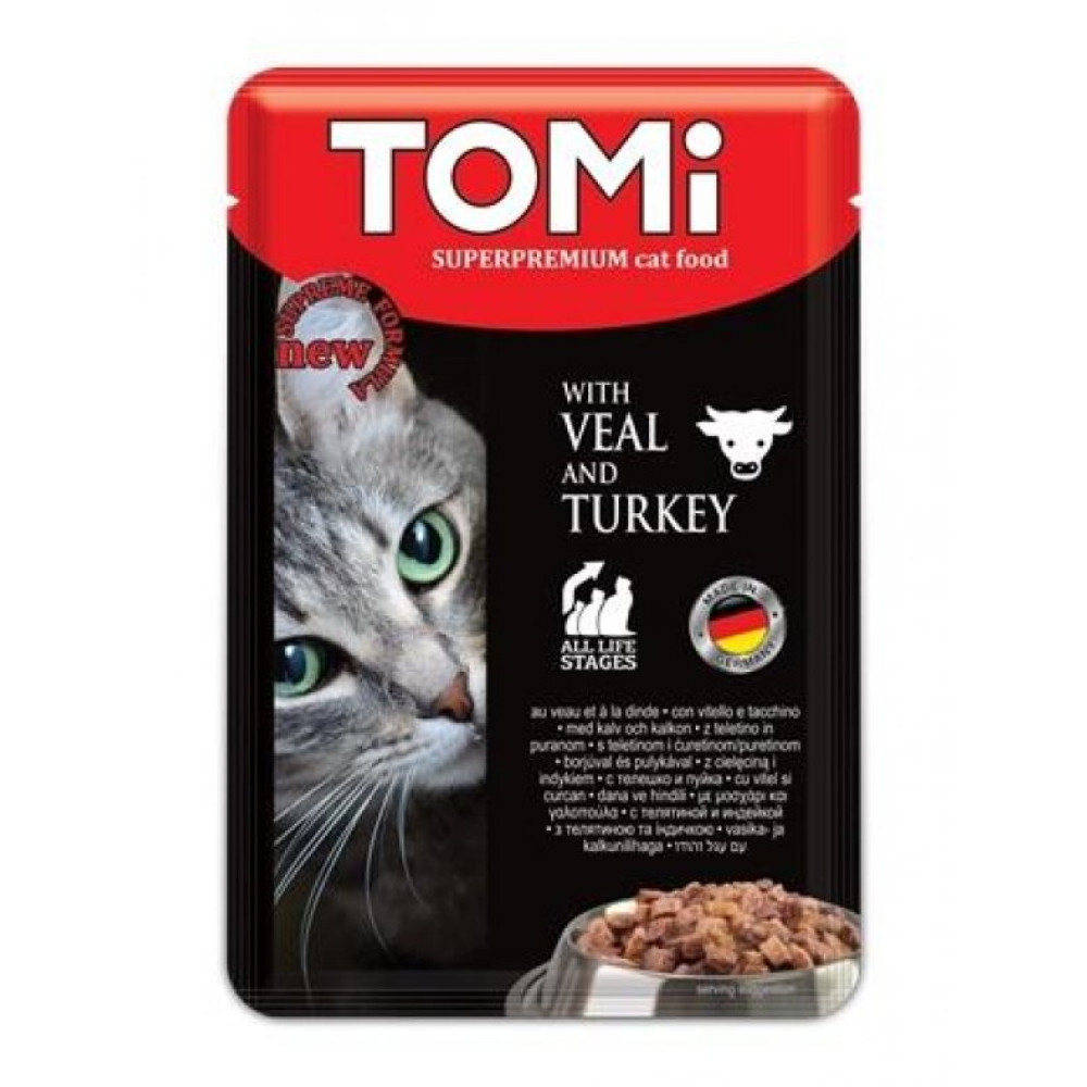Tomi Premium Pouch Dana Etli Ve Hindili Yetiskin Kedi Konservesi 100 Gr Evcil Hayvan Ürünleri Fiyatı