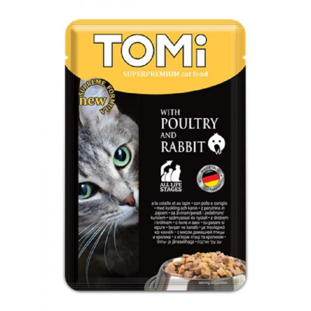 Tomi Premium Pouch Tavsanli Ve Kanatli Yetiskin Kedi Konservesi 100 Gr Evcil Hayvan Ürünleri Fiyatı