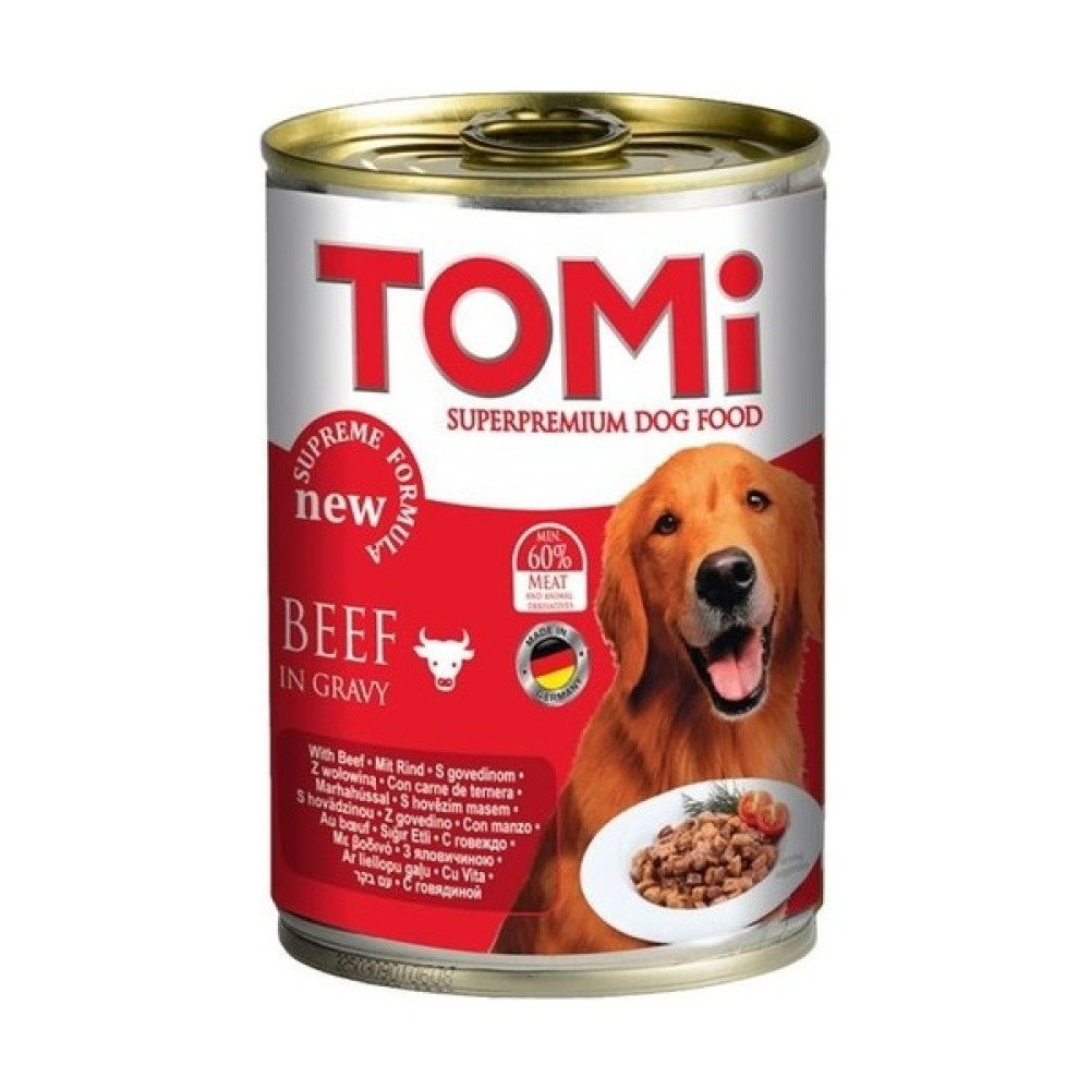Tomi Sığırlı Köpek Konservesi 400 gr Evcil Hayvan Ürünleri Fiyatı