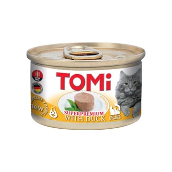 Tomi Tahılsız Ördekli Kedi Konservesi 85 gr Evcil Hayvan Ürünleri Fiyatı