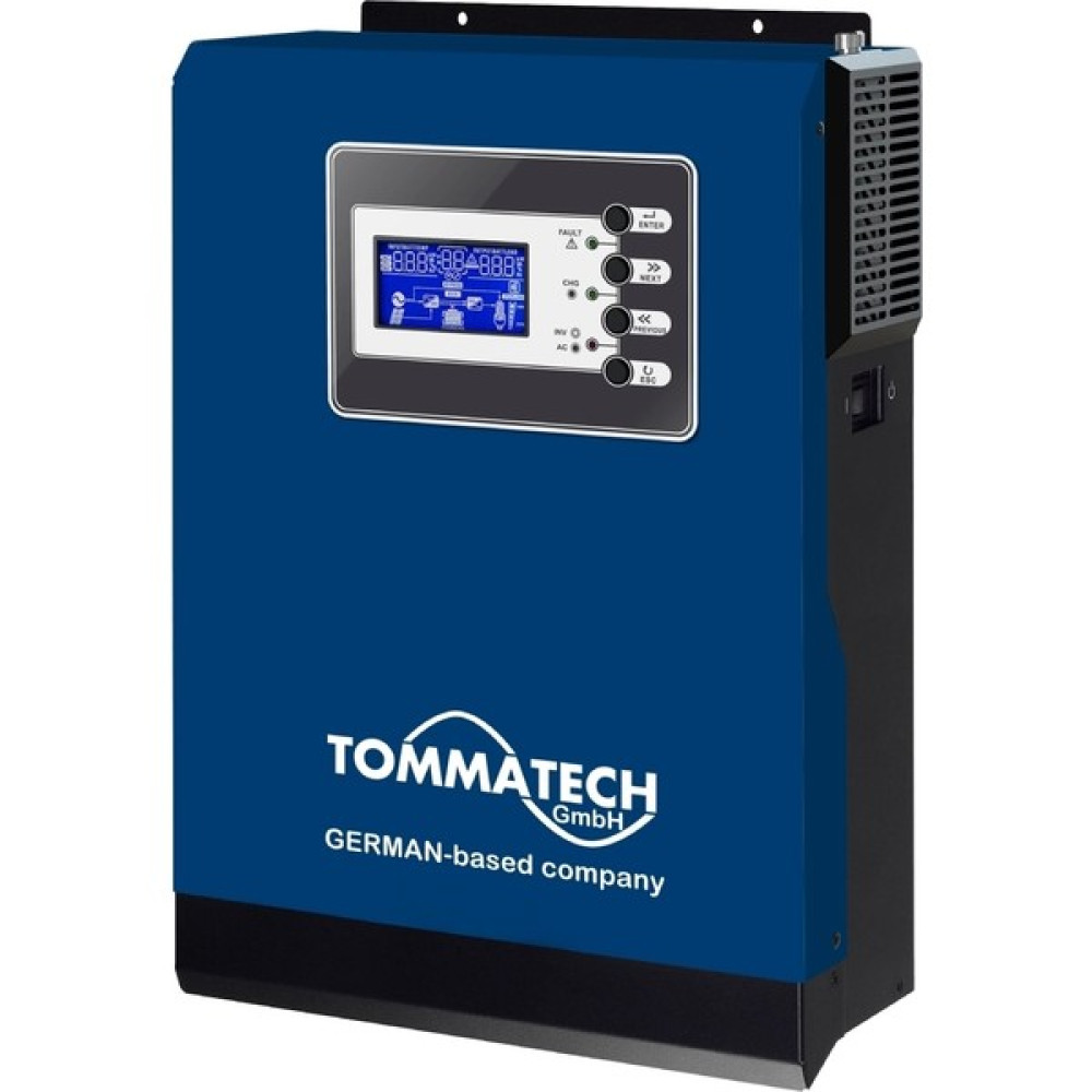 Tommatech New 3k 24V Mppt 1faz Akıllı Inverter Çevirici Invertör Power Supply Fiyatı