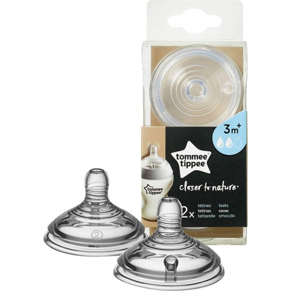 Tommee Tippee 2x Biberon Emzik Hızlı Akış 3+ Ay - Royal Biberon Fiyatı